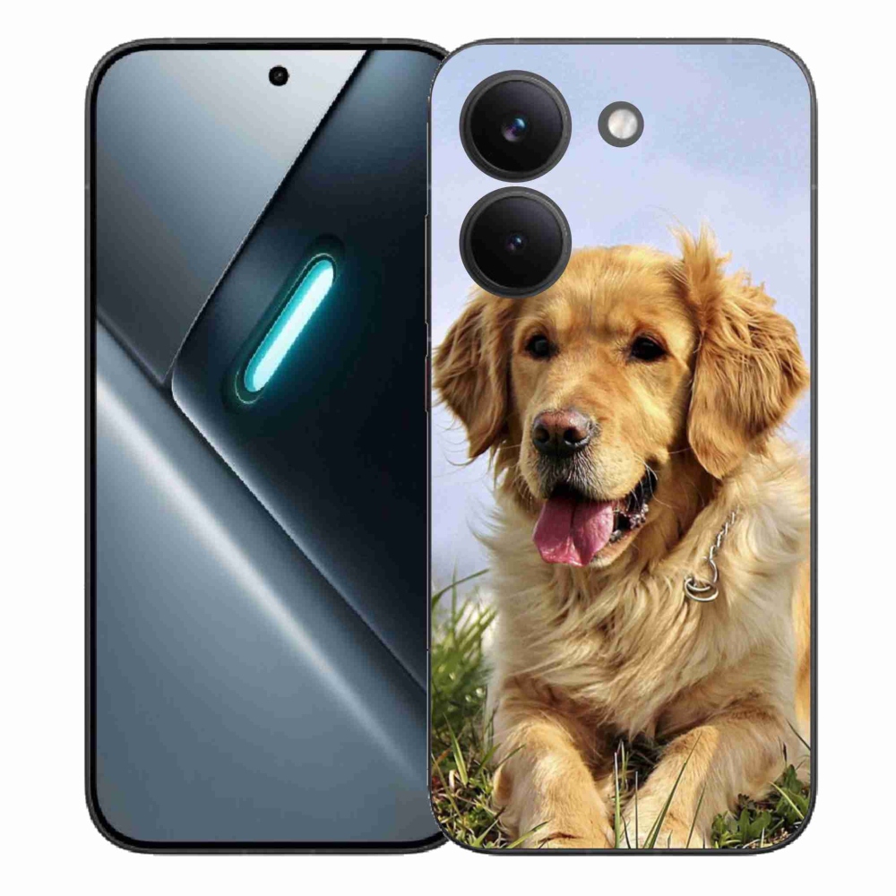 Gélový kryt mmCase na Xiaomi Poco X8 Pro - zlatý retriever