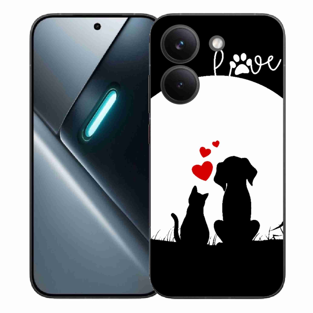 Gélový kryt mmCase na Xiaomi Poco X8 Pro - zvieracia láska