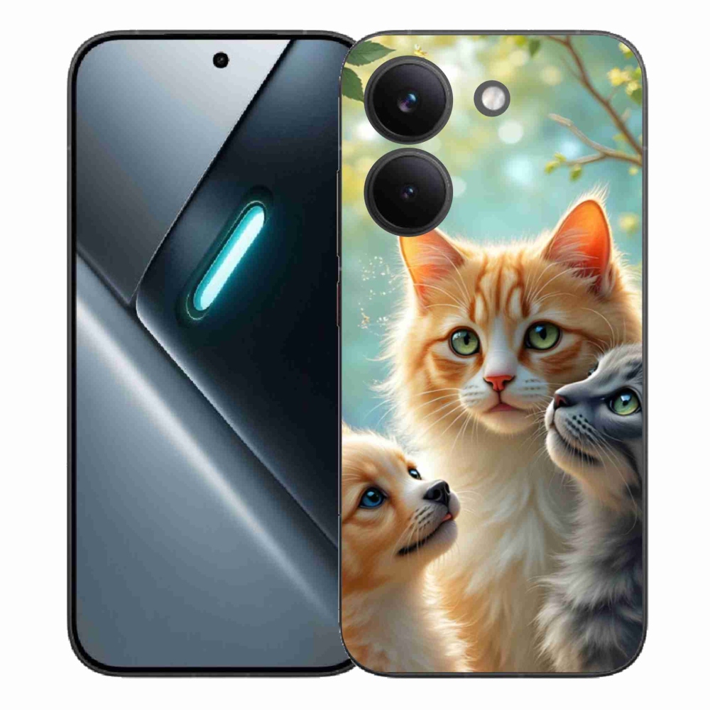 Gélový kryt mmCase na Xiaomi Poco X8 Pro - zvieracie priateľstvo 2