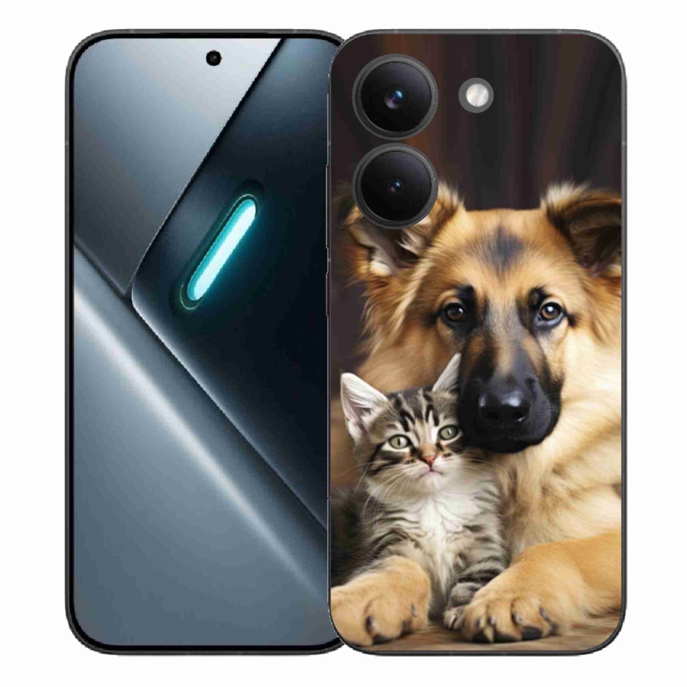 Gélový kryt mmCase na Xiaomi Poco X8 Pro - zvieracie priateľstvo