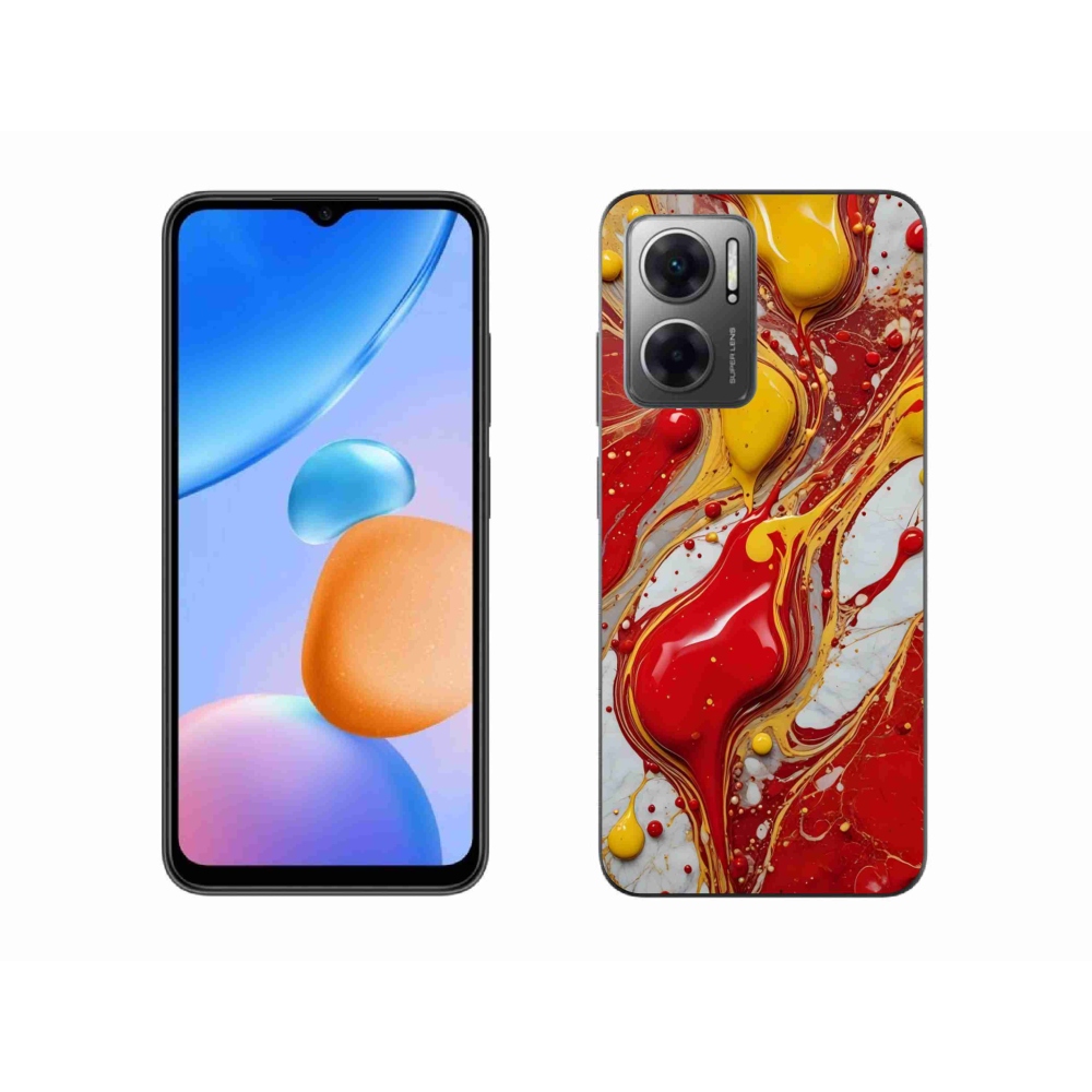 Gélový kryt mmCase na Xiaomi Redmi 10 5G - abstraktný motív 42