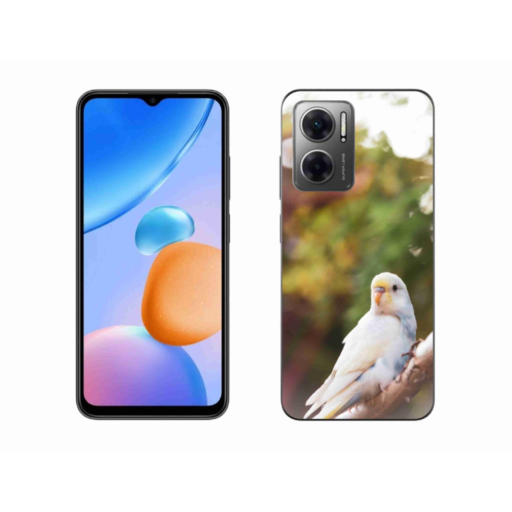 Gélový kryt mmCase na Xiaomi Redmi 10 5G - andulka biela