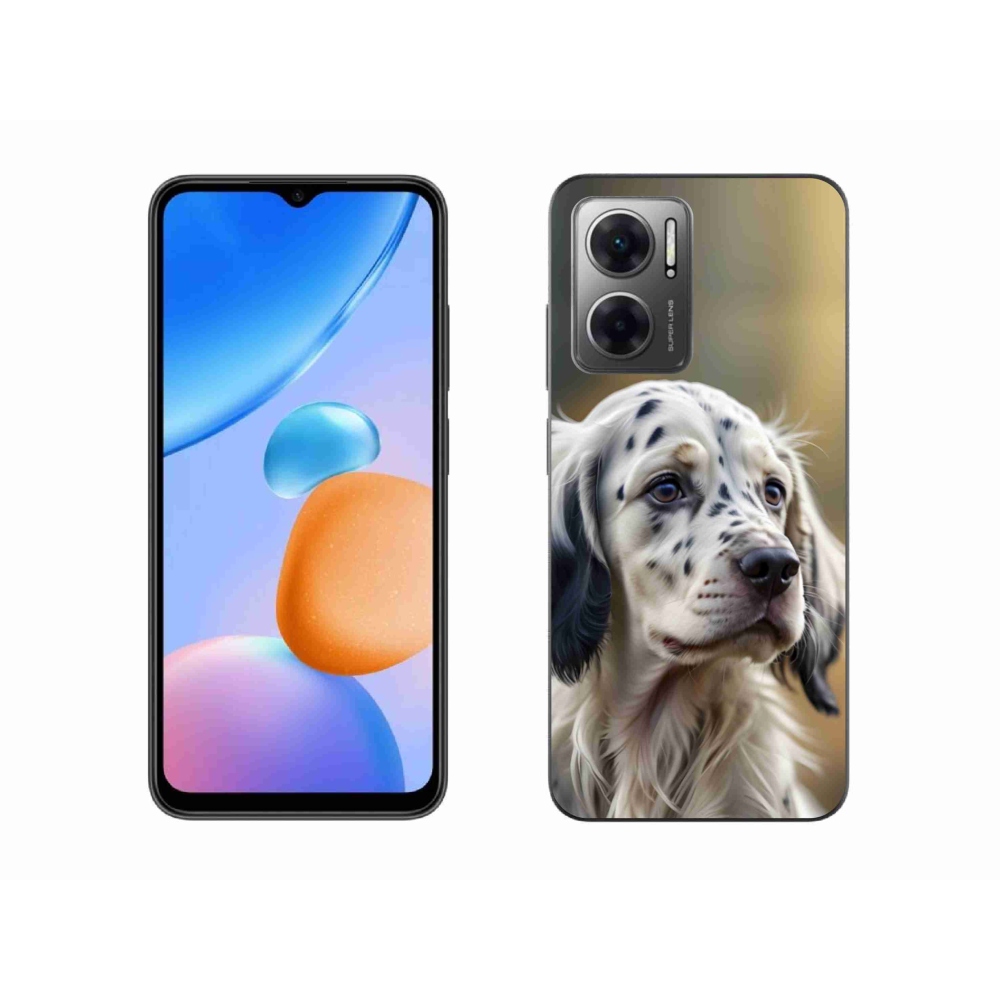 Gélový kryt mmCase na Xiaomi Redmi 10 5G - anglický seter