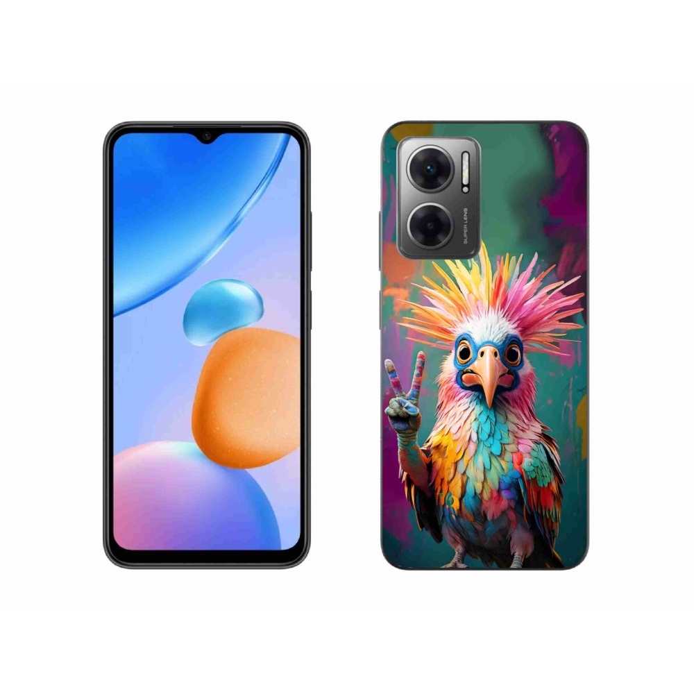 Gélový kryt mmCase na Xiaomi Redmi 10 5G - farebný rebel