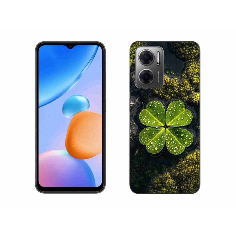 Gélový kryt mmCase na Xiaomi Redmi 10 5G - štvorlístok