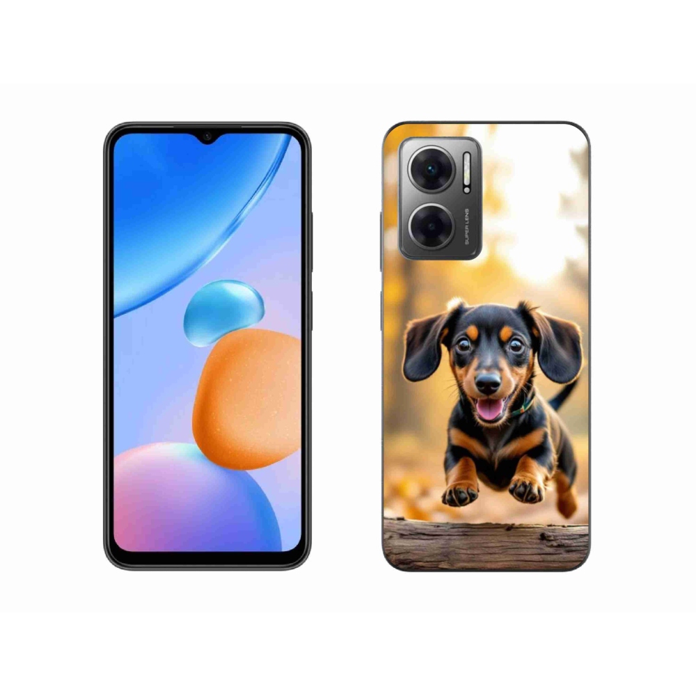 Gélový kryt mmCase na Xiaomi Redmi 10 5G - jazvečík 2