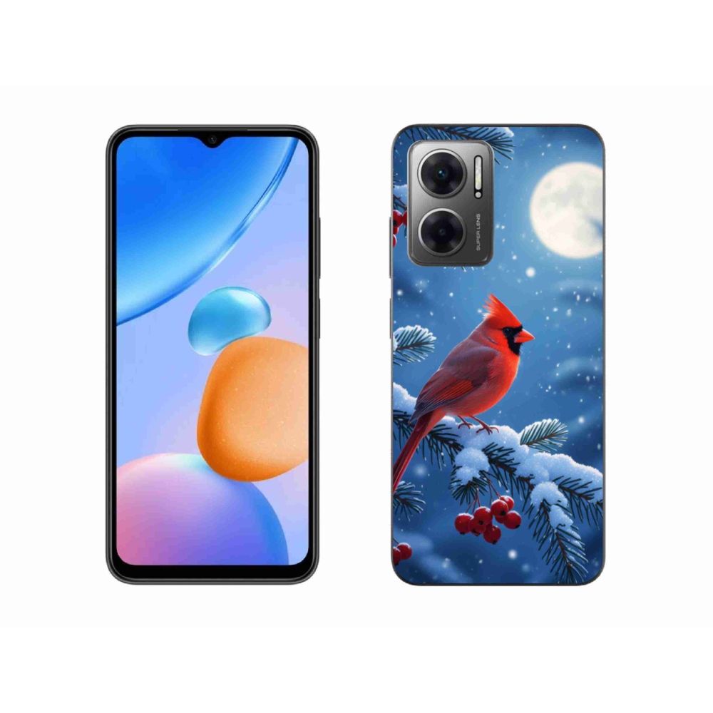 Gélový kryt mmCase na Xiaomi Redmi 10 5G - kardinál červený