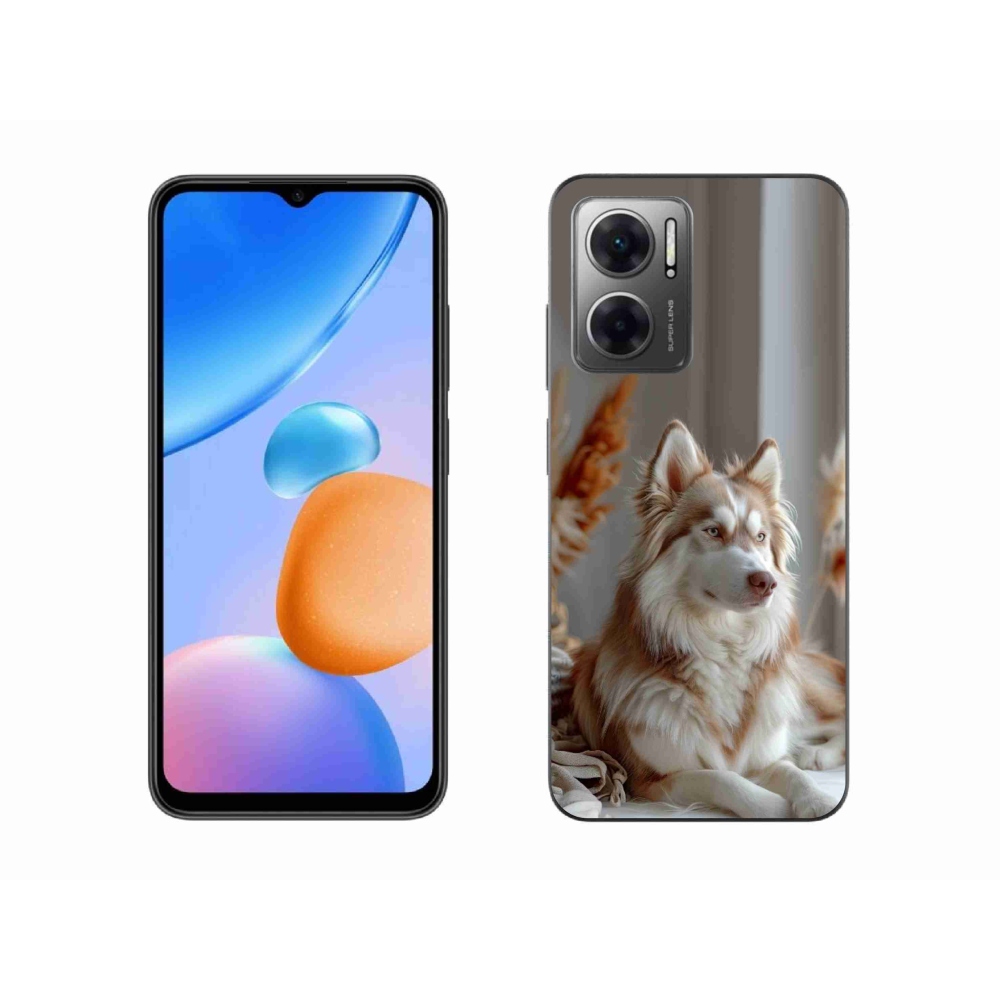 Gélový kryt mmCase na Xiaomi Redmi 10 5G - pokojný sibírsky husky