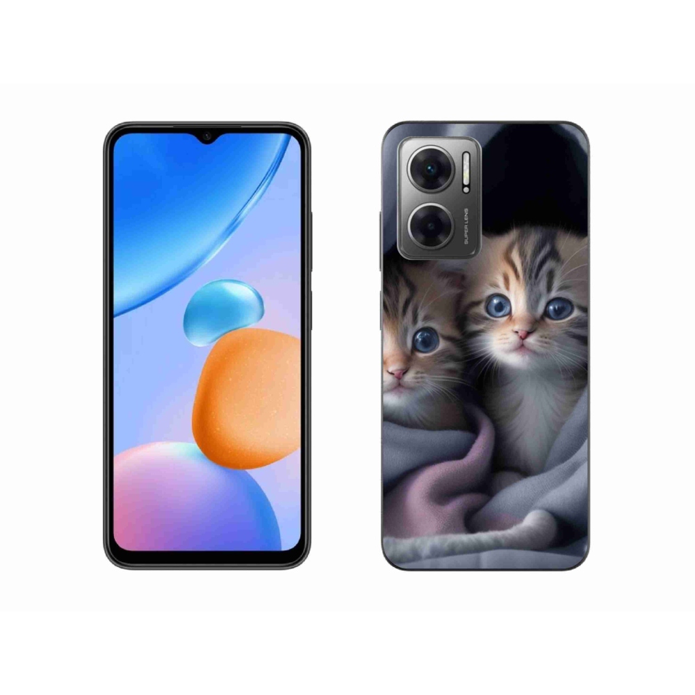 Gélový kryt mmCase na Xiaomi Redmi 10 5G - mačacie duo 2