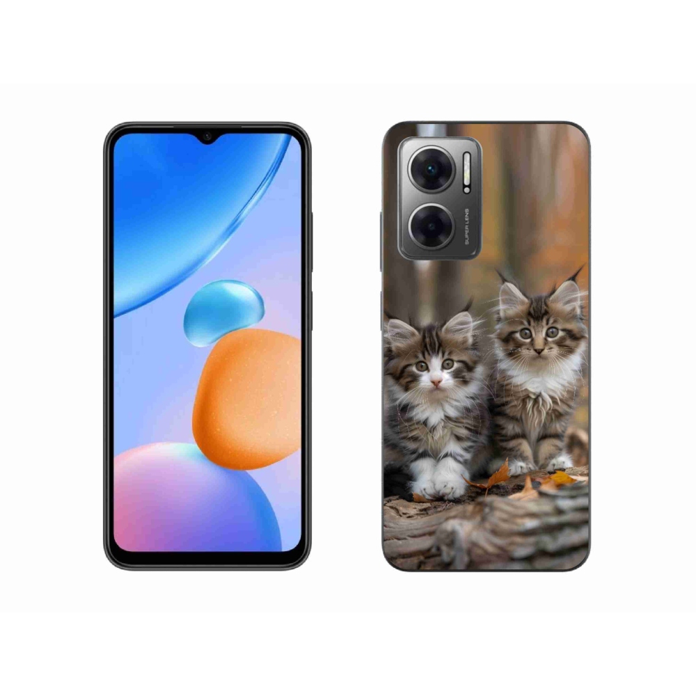 Gélový kryt mmCase na Xiaomi Redmi 10 5G - mačacie duo 3