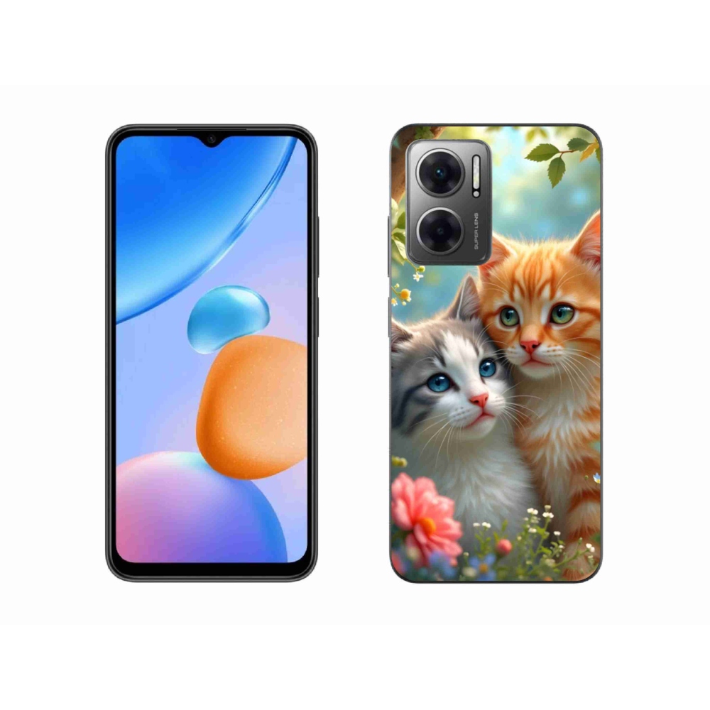 Gélový kryt mmCase na Xiaomi Redmi 10 5G - mačacia láska 2