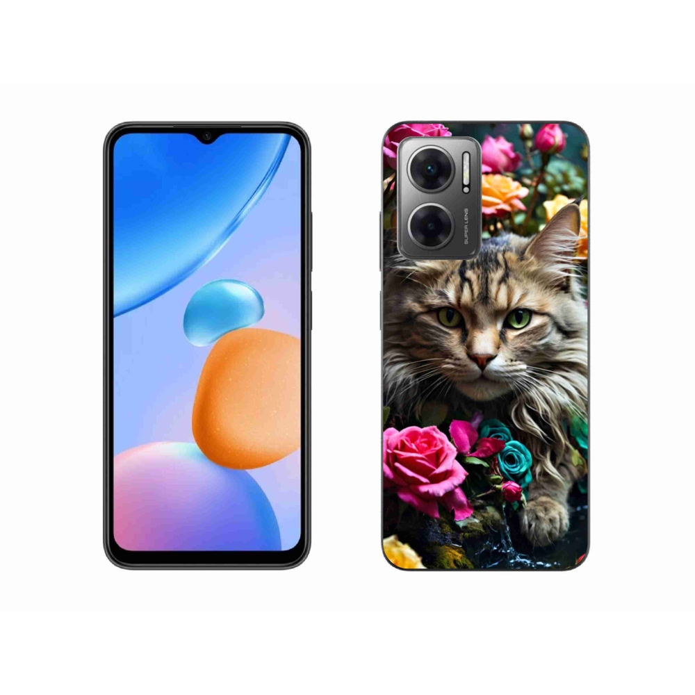 Gélový kryt mmCase na Xiaomi Redmi 10 5G - mačacie pohľad 2