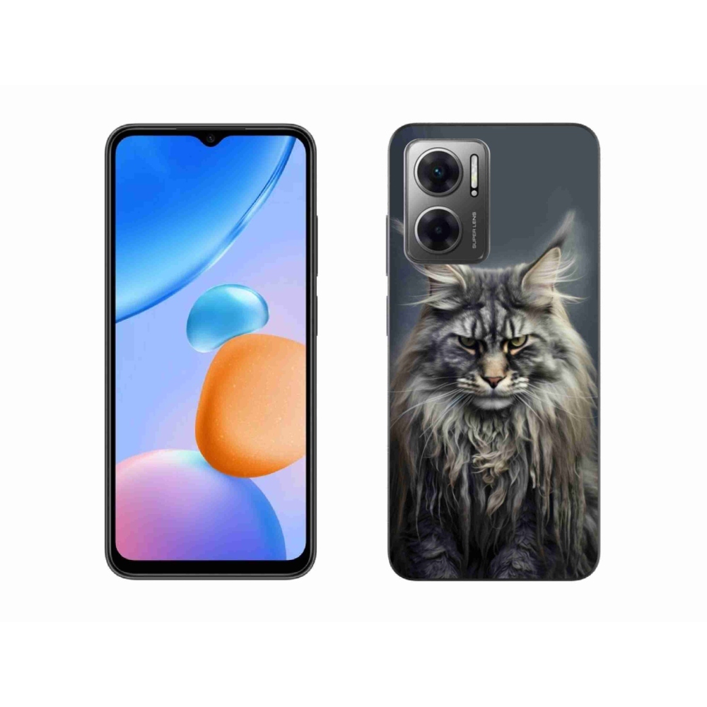 Gélový kryt mmCase na Xiaomi Redmi 10 5G - mačacie pohľad 4