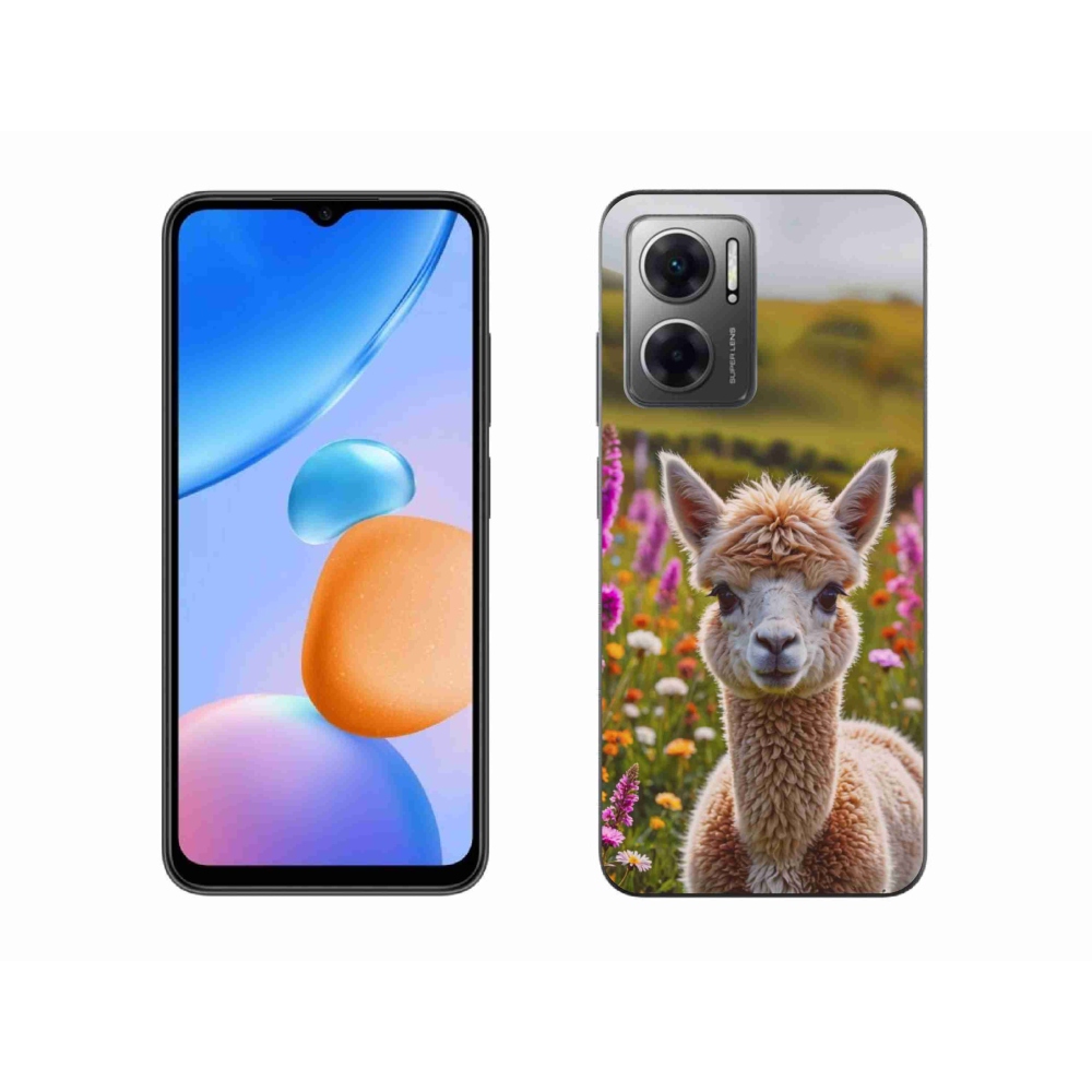 Gélový kryt mmCase na Xiaomi Redmi 10 5G - lama na lúke