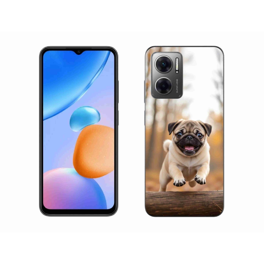 Gélový kryt mmCase na Xiaomi Redmi 10 5G - mops 2