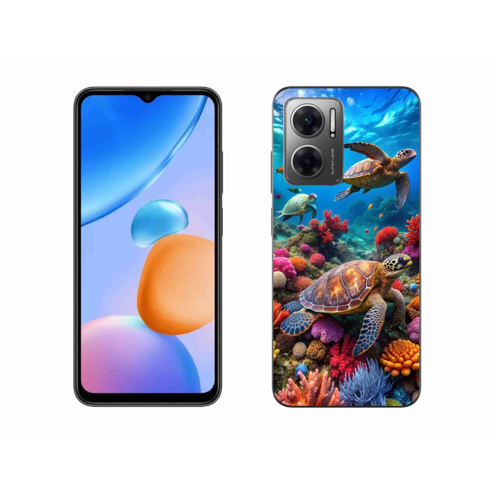 Gélový kryt mmCase na Xiaomi Redmi 10 5G - morský svet 2