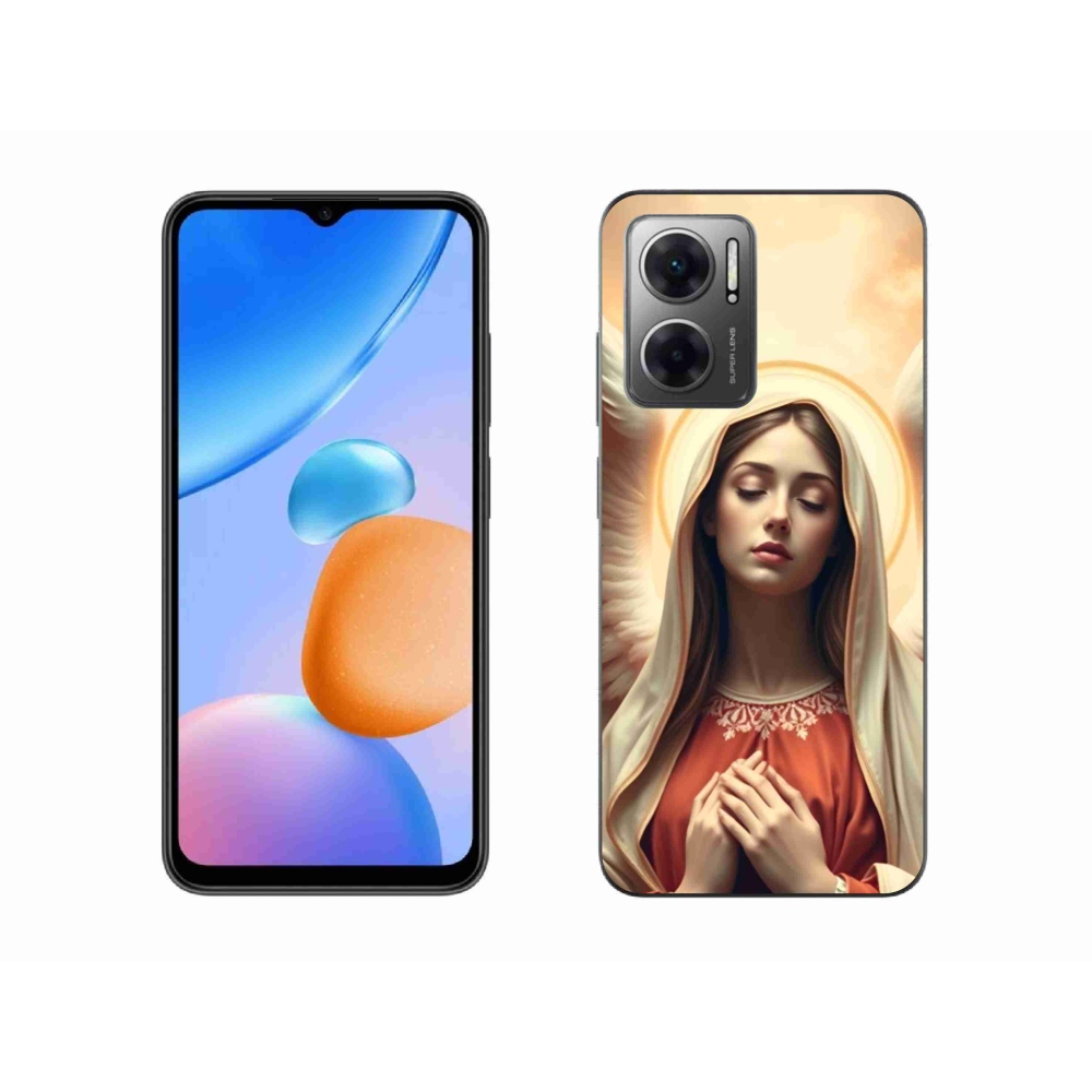 Gélový kryt mmCase na Xiaomi Redmi 10 5G - náboženský motív