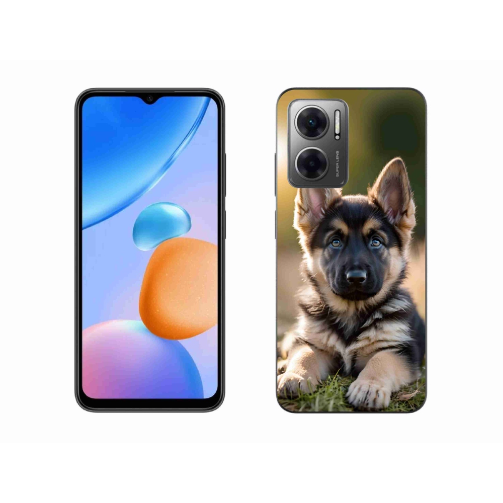 Gélový kryt mmCase na Xiaomi Redmi 10 5G - nemecký ovčiak v prírode