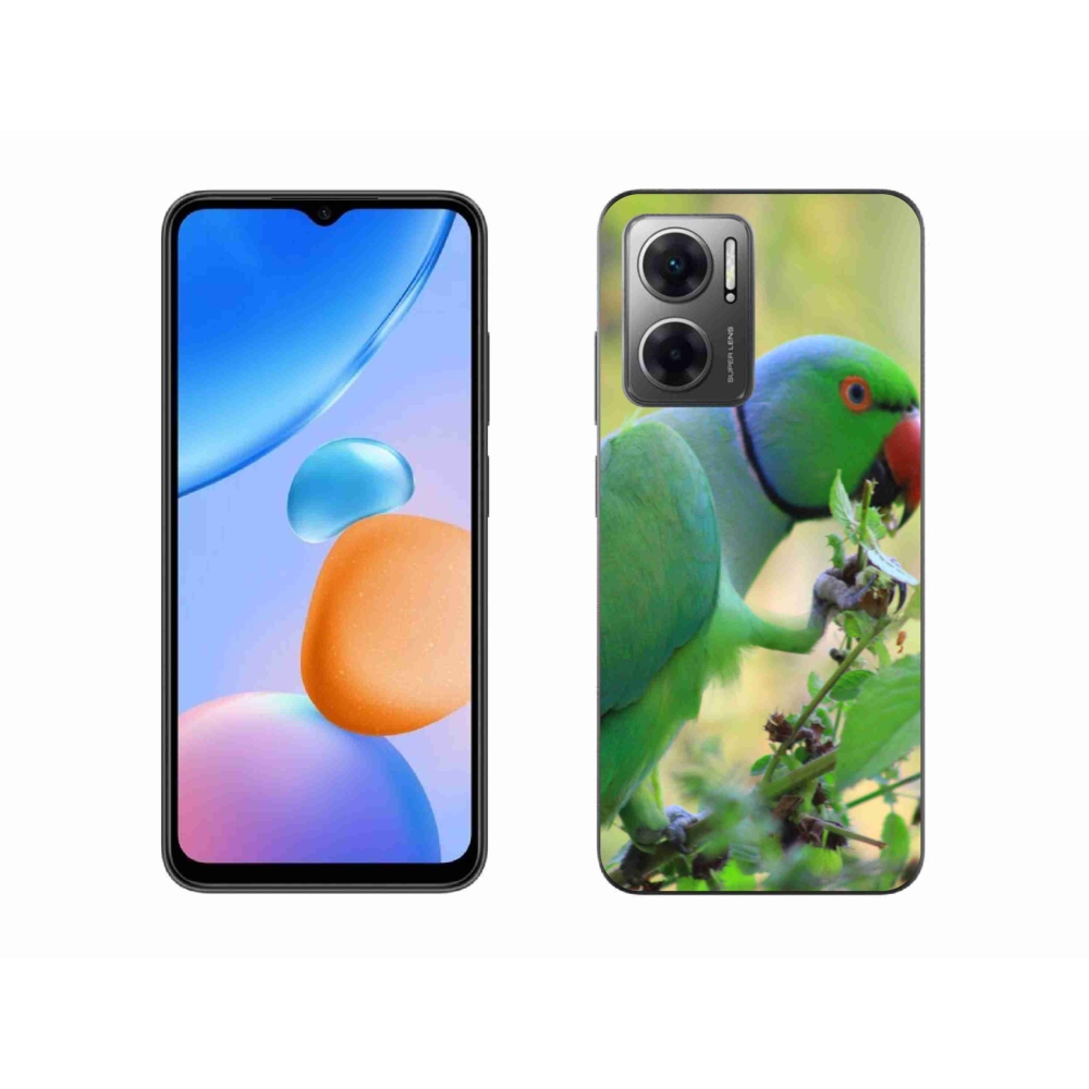 Gélový kryt mmCase na Xiaomi Redmi 10 5G - papagáj Alexandr