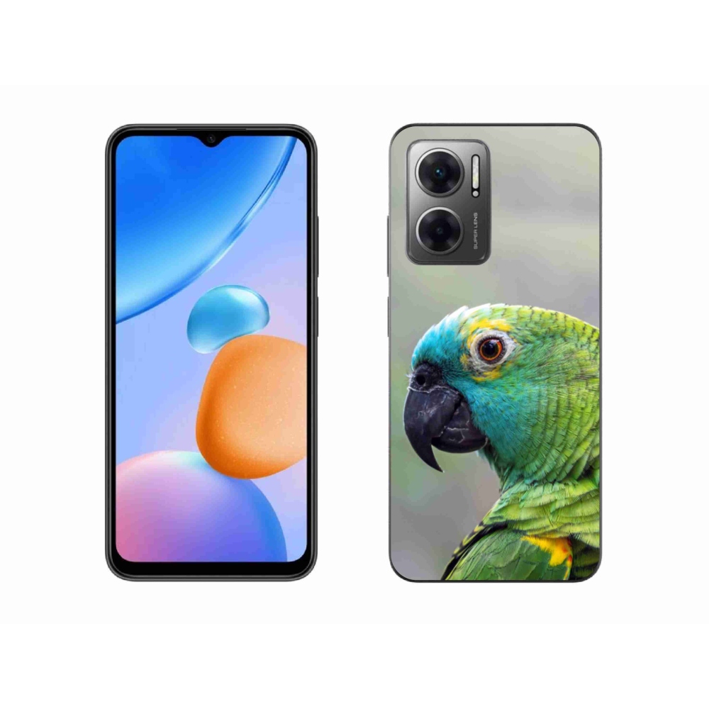 Gélový kryt mmCase na Xiaomi Redmi 10 5G - papagáj amazoňan