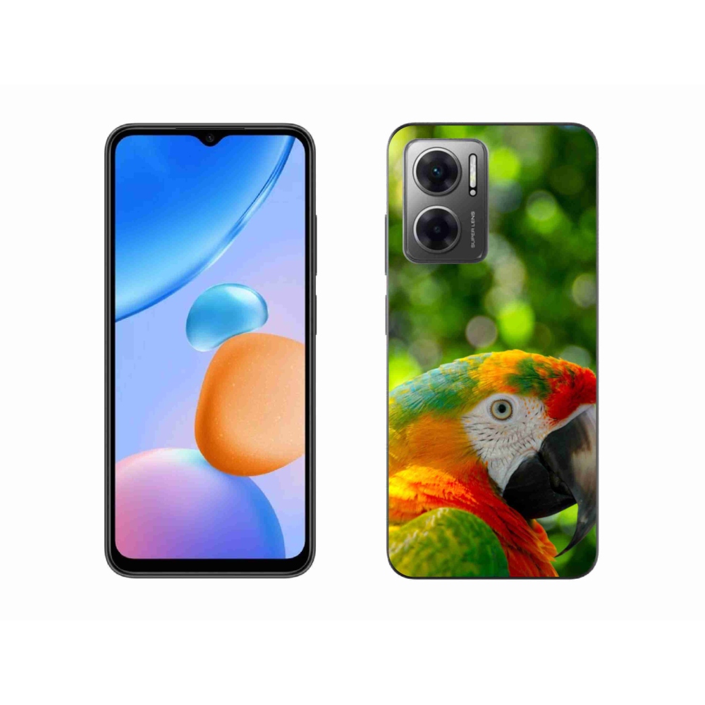Gélový kryt mmCase na Xiaomi Redmi 10 5G - papagáj ara 3
