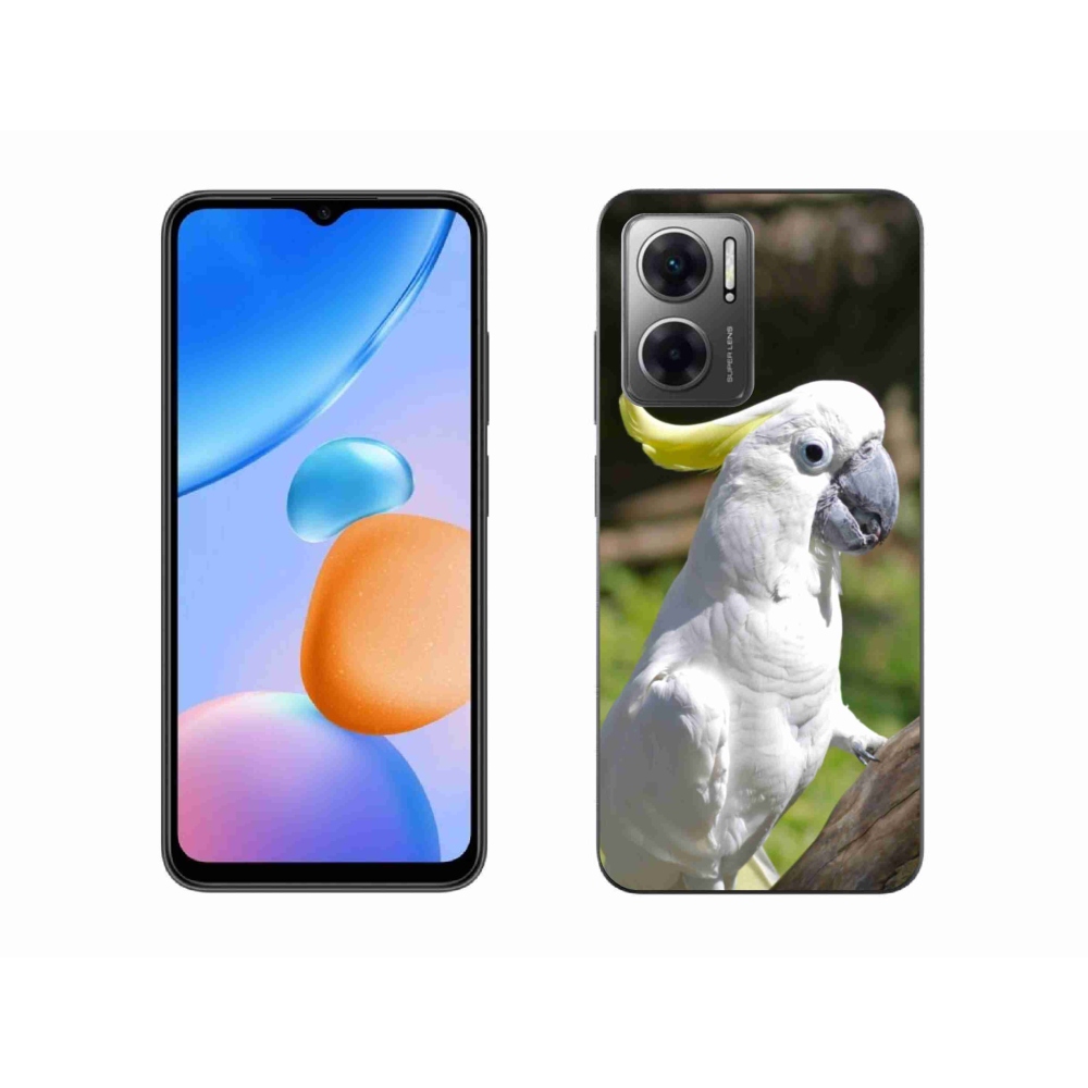 Gélový kryt mmCase na Xiaomi Redmi 10 5G - papagáj kakadu 2