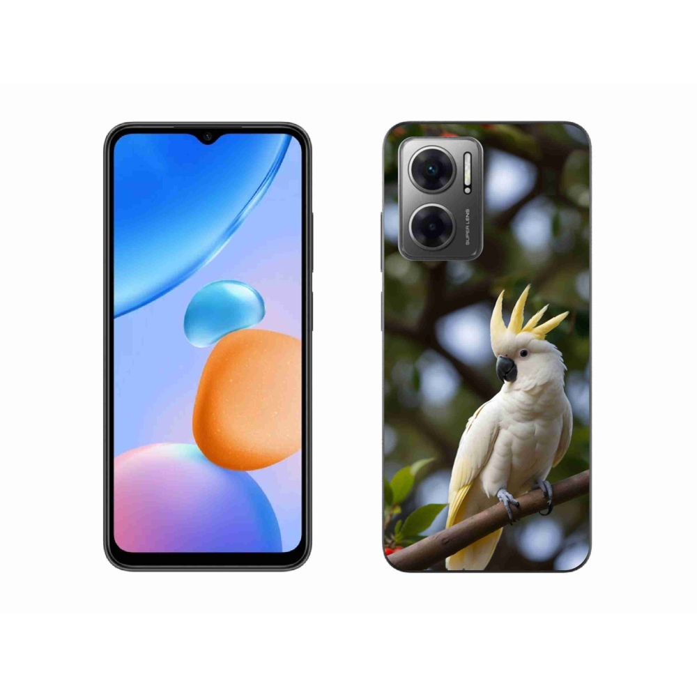 Gélový kryt mmCase na Xiaomi Redmi 10 5G - papagáj kakadu 3