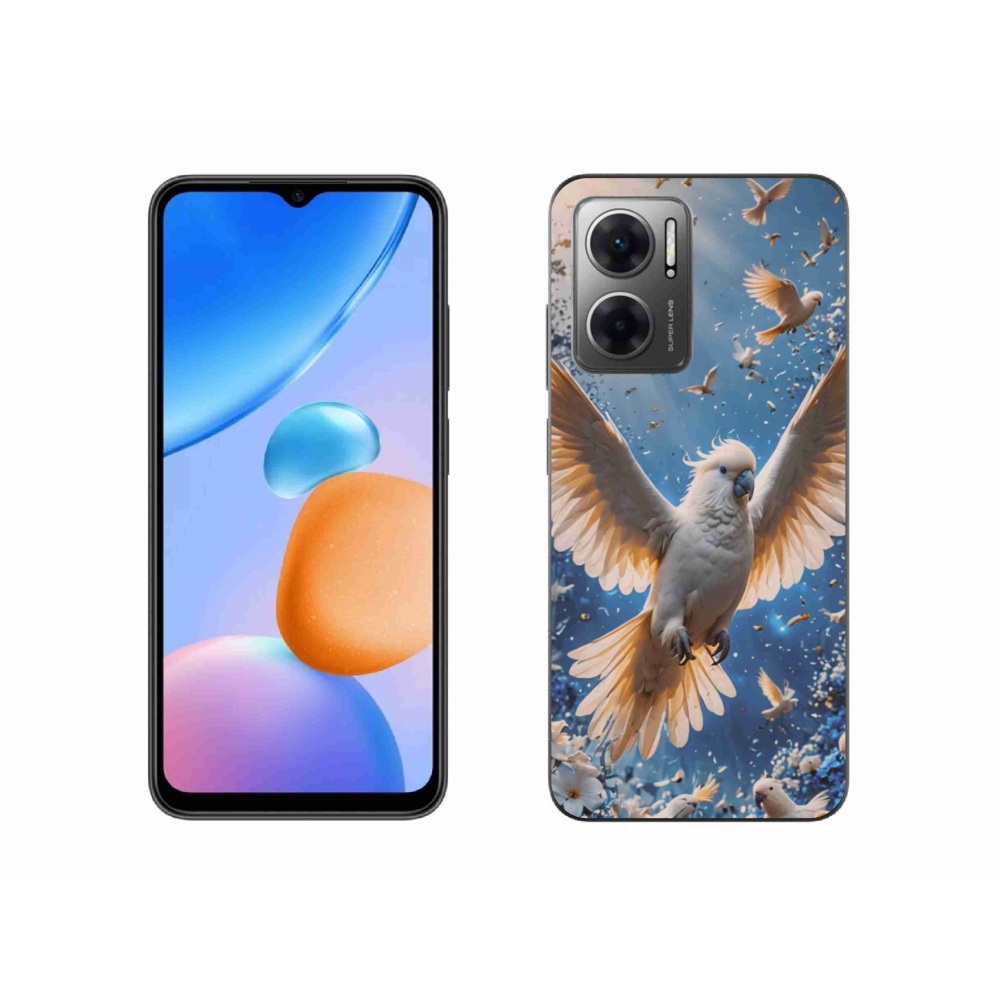 Gélový kryt mmCase na Xiaomi Redmi 10 5G - papagáj kakadu