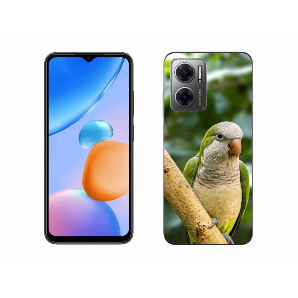 Gélový kryt mmCase na Xiaomi Redmi 10 5G - papagáj mníšok