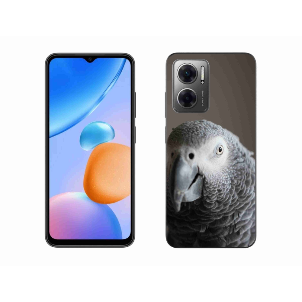 Gélový kryt mmCase na Xiaomi Redmi 10 5G - papagáj žako 2