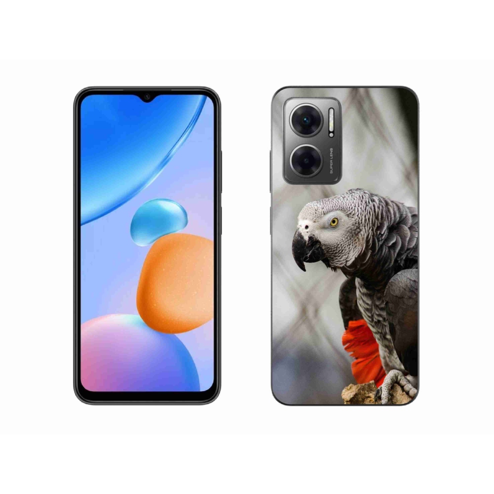 Gélový kryt mmCase na Xiaomi Redmi 10 5G - papagáj žako 3