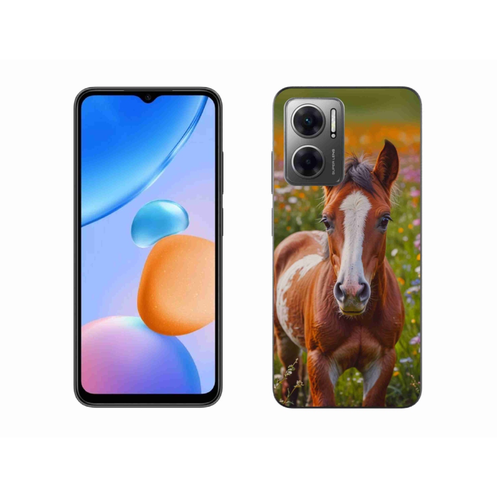 Gélový kryt mmCase na Xiaomi Redmi 10 5G - roztomilé žriebä
