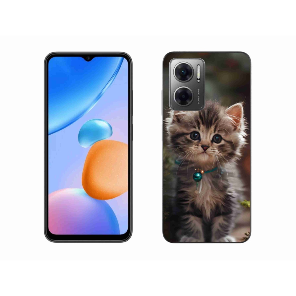 Gélový kryt mmCase na Xiaomi Redmi 10 5G - roztomilé mačiatko 11