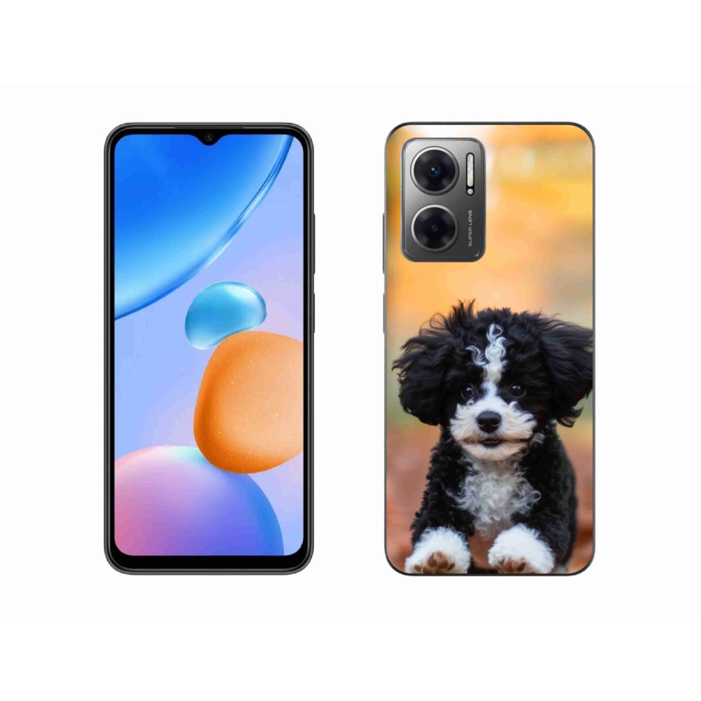 Gélový kryt mmCase na Xiaomi Redmi 10 5G - roztomilé šteňa 2