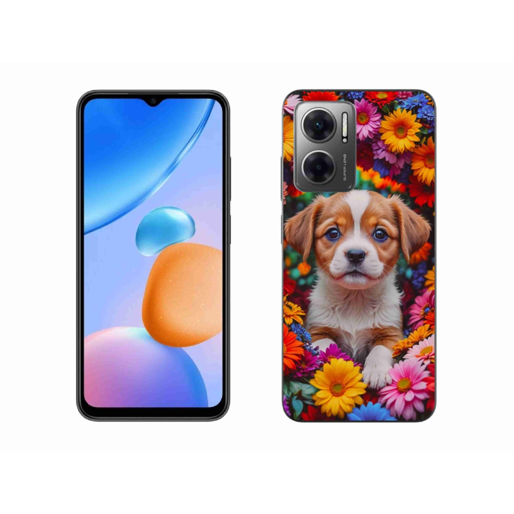 Gélový kryt mmCase na Xiaomi Redmi 10 5G - roztomilé šteňa