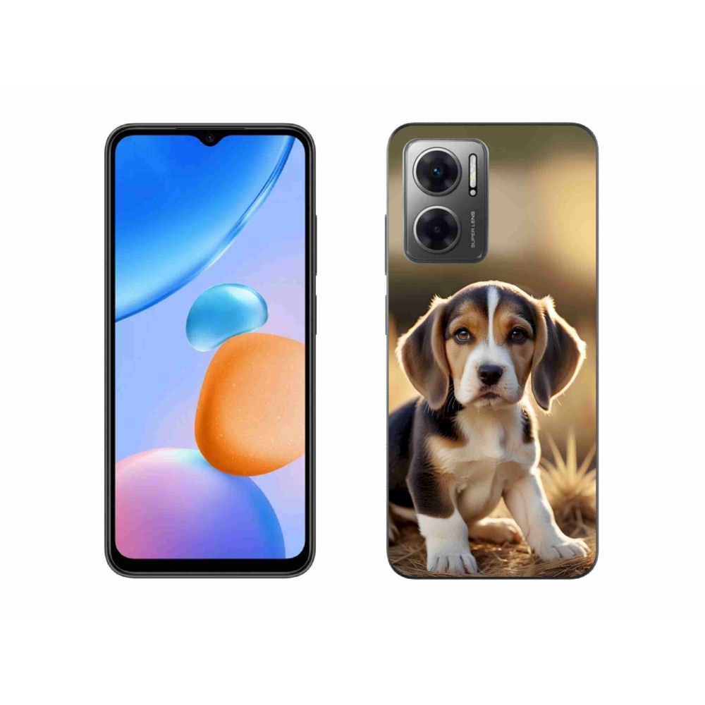 Gélový kryt mmCase na Xiaomi Redmi 10 5G - roztomilý bígl