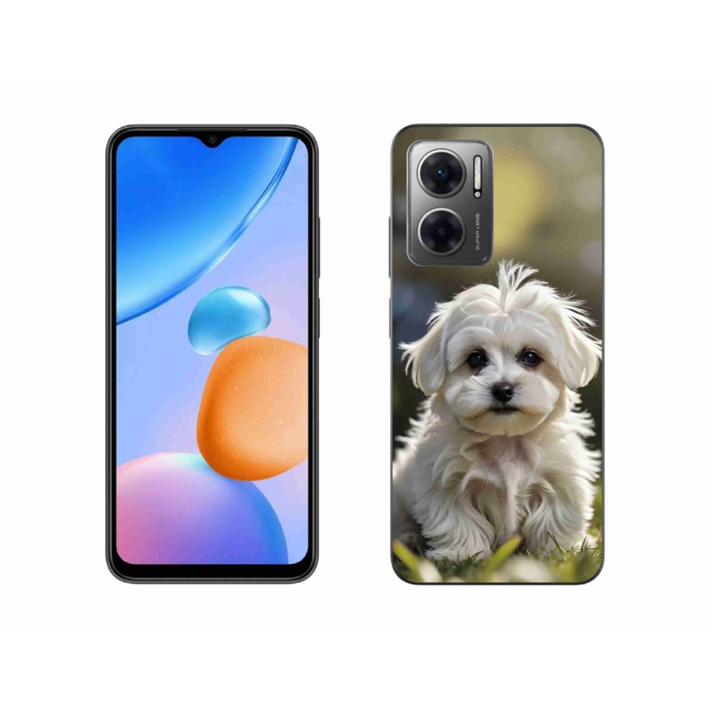 Gélový kryt mmCase na Xiaomi Redmi 10 5G - roztomilý maltézsky psík