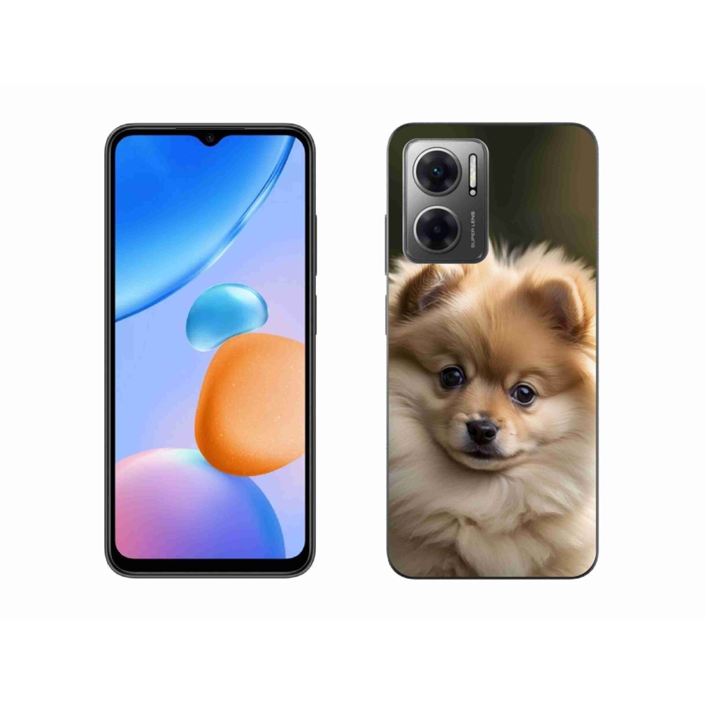 Gélový kryt mmCase na Xiaomi Redmi 10 5G - roztomilý pomeranian 2