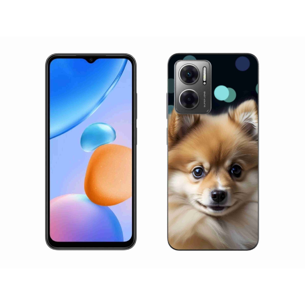 Gélový kryt mmCase na Xiaomi Redmi 10 5G - roztomilý pomeranian