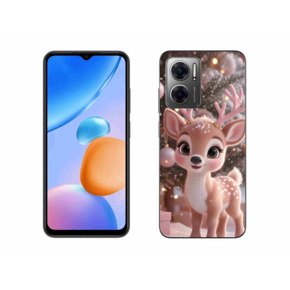 Gélový kryt mmCase na Xiaomi Redmi 10 5G - roztomilý sob