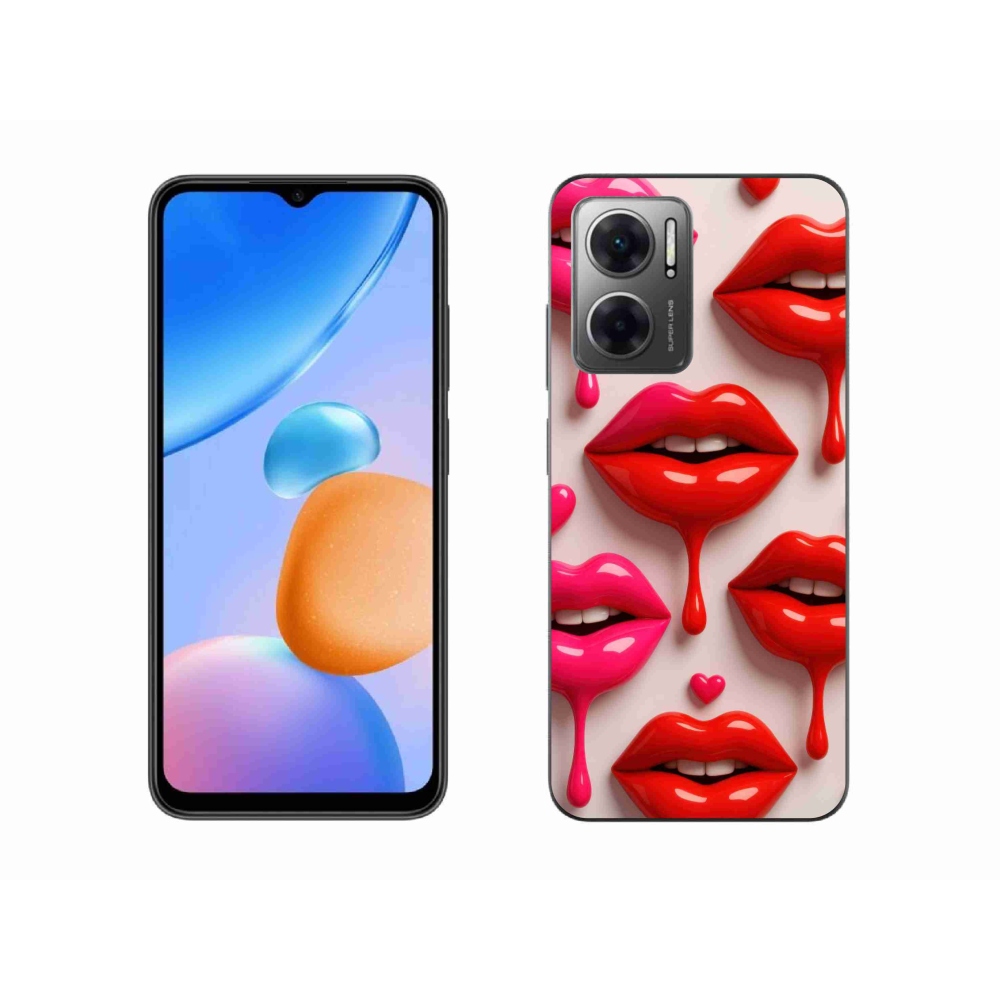 Gélový kryt mmCase na Xiaomi Redmi 10 5G - pery 2