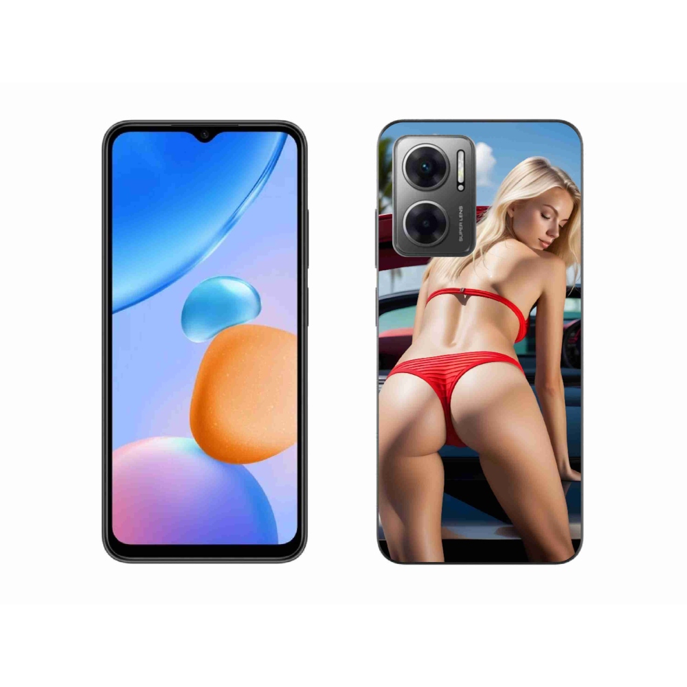 Gélový kryt mmCase na Xiaomi Redmi 10 5G - sexy žena 2