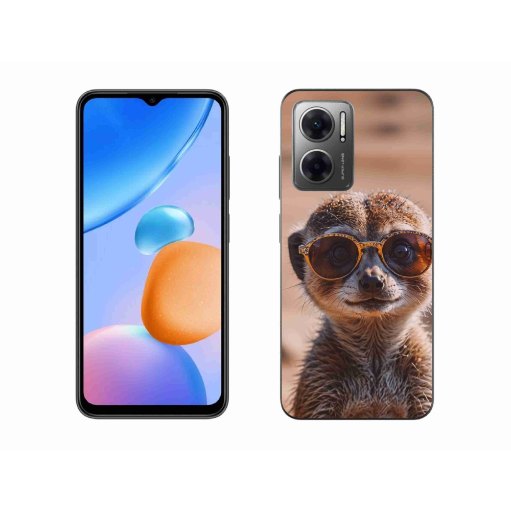 Gélový kryt mmCase na Xiaomi Redmi 10 5G - štýlová surikata