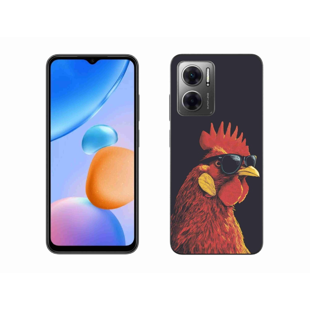 Gélový kryt mmCase na Xiaomi Redmi 10 5G - štýlový kohút