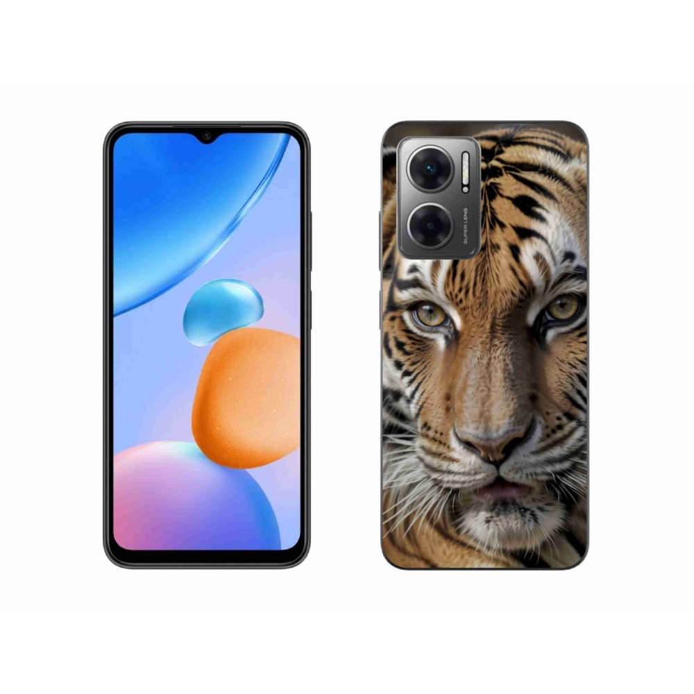 Gélový kryt mmCase na Xiaomi Redmi 10 5G - tigrie pohľad