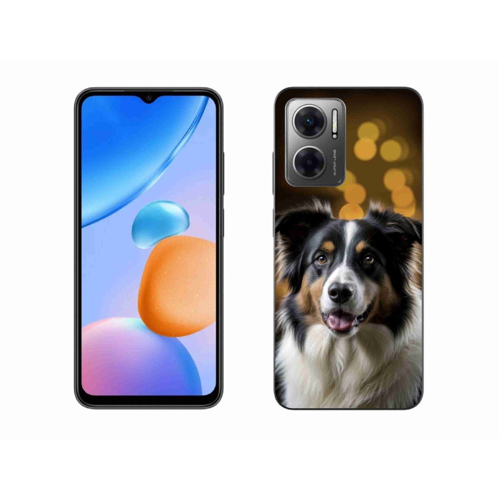 Gélový kryt mmCase na Xiaomi Redmi 10 5G - usmievavý austrálsky ovčiak