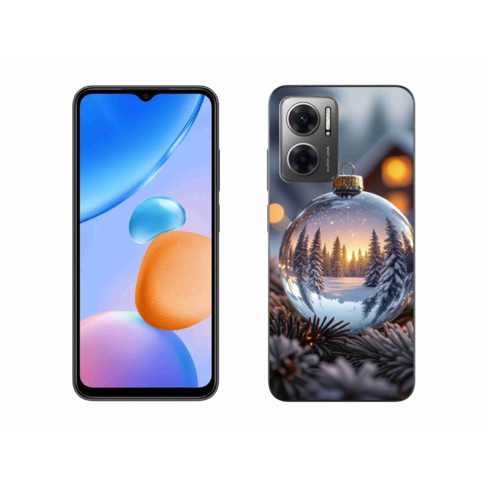 Gélový kryt mmCase na Xiaomi Redmi 10 5G - vianočná ozdoba