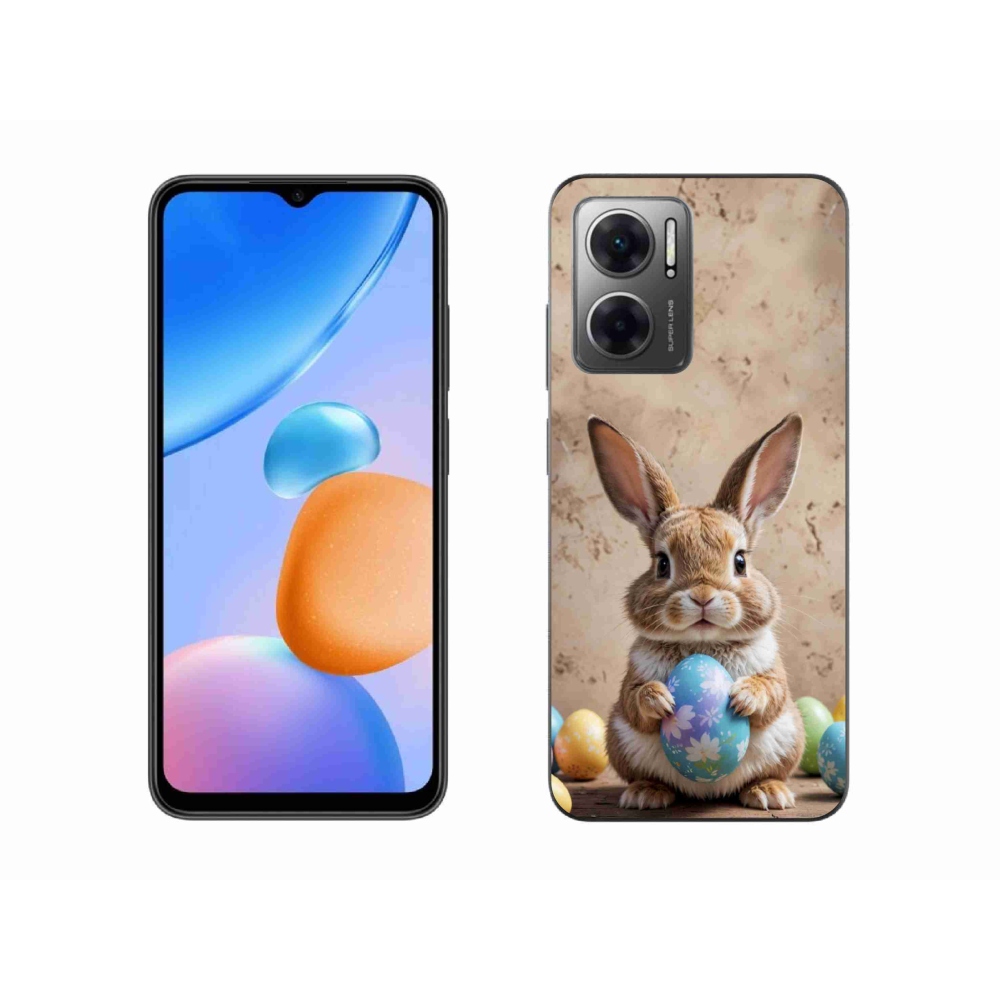 Gélový kryt mmCase na Xiaomi Redmi 10 5G - veľkonočný zajačik