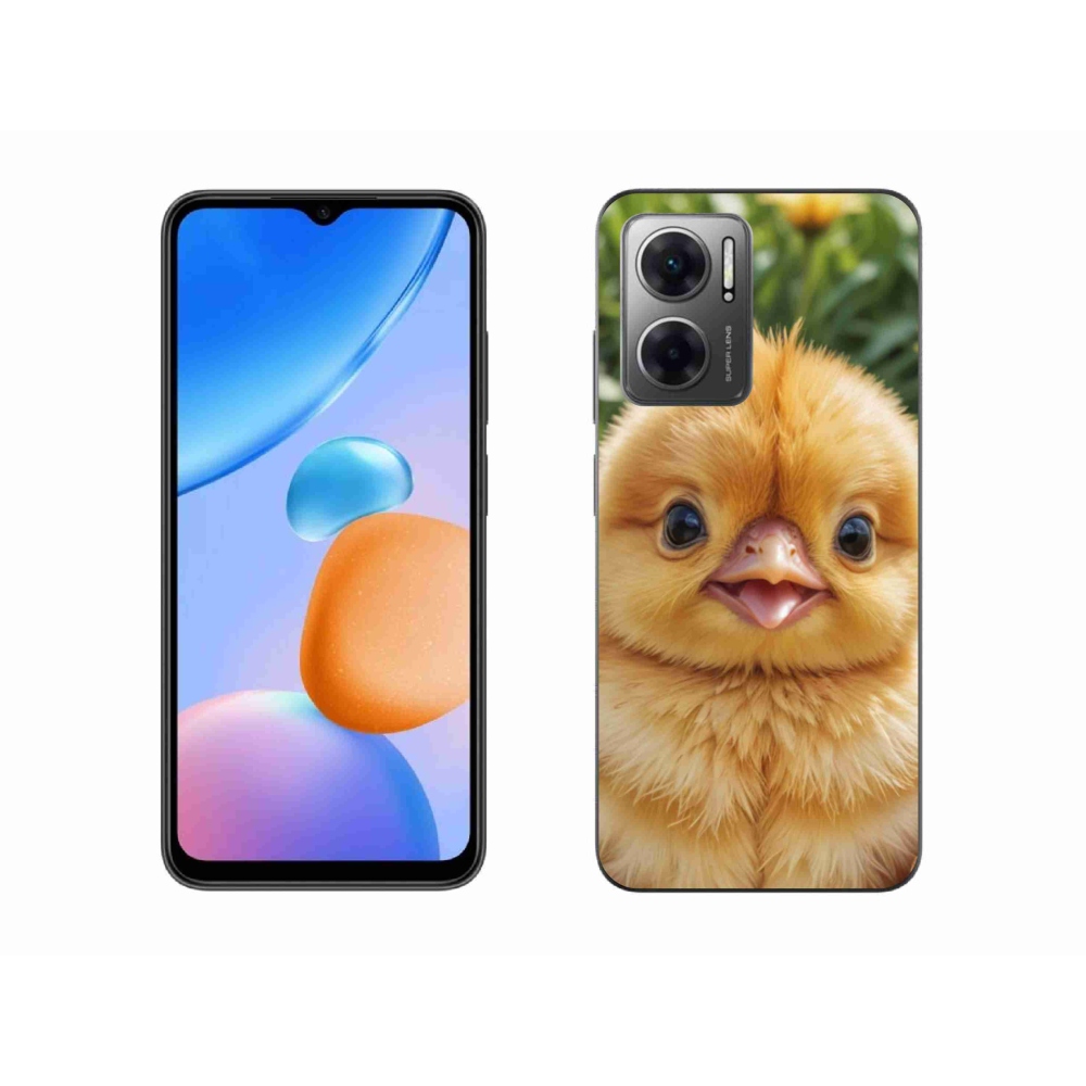 Gélový kryt mmCase na Xiaomi Redmi 10 5G - veselé kuriatko