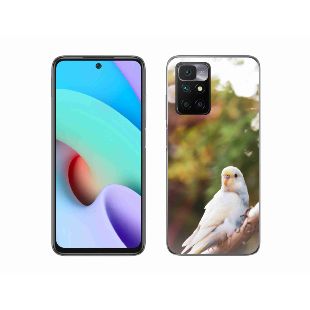 Gélový kryt mmCase na Xiaomi Redmi 10/Redmi 10 (2022) - andulka biela